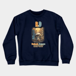 R&D - Robot, Dance, Repeat Crewneck Sweatshirt